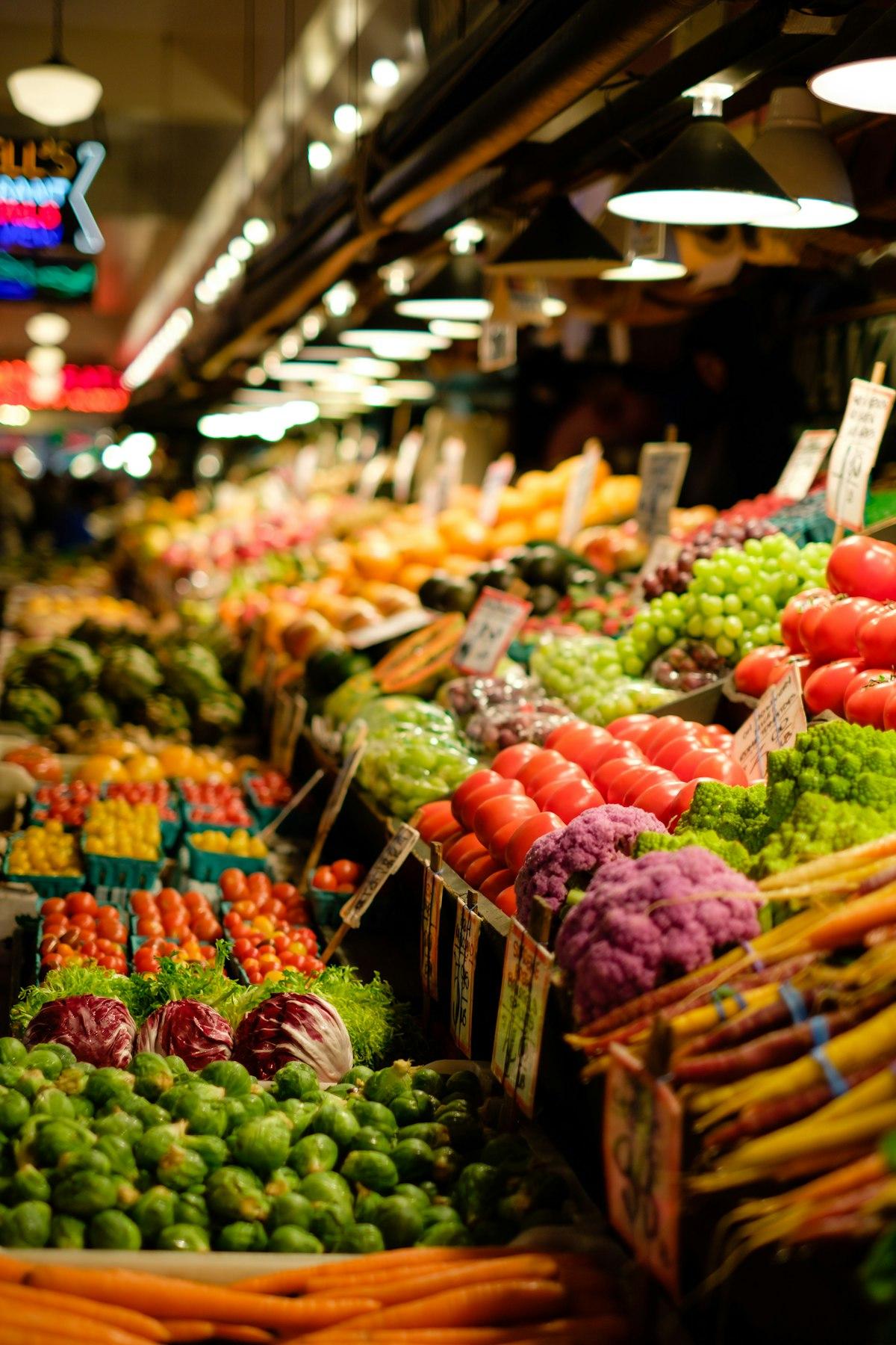 Alhambra Certified Farmers Market in Alhambra — Market stalls under awnings